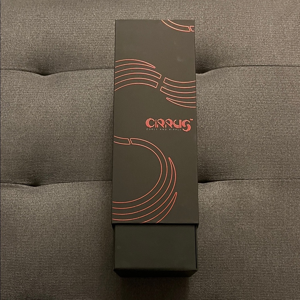 Black and Red Hair Styling Tool